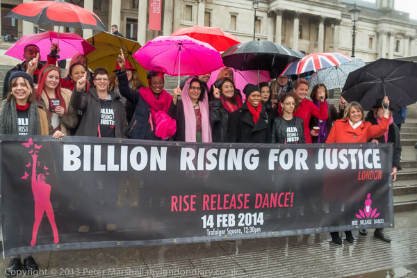 One Billion Rising, Chaplin & MI6