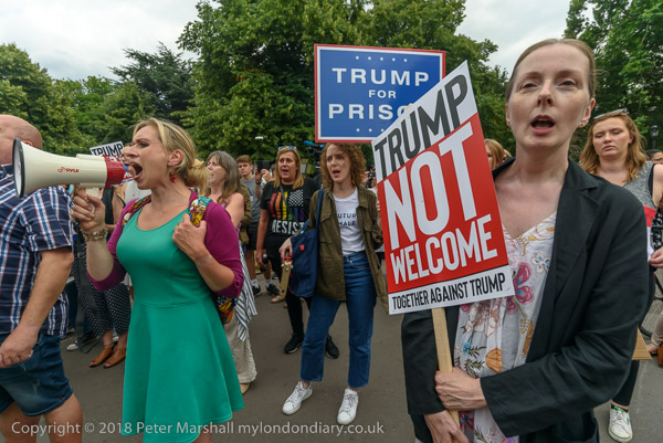 Trump Not Welcome in UK, 2018